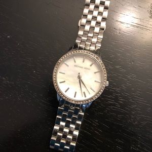 Michael Kors silver watch